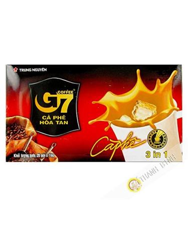G7 TRUNG NGUYEN 3 in 1 Instant Cream Coffee 320g Vietnam - Unit 1 piece