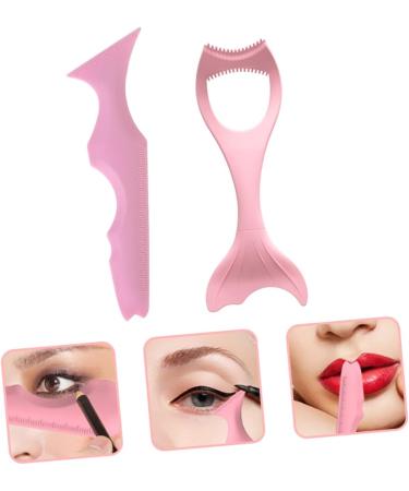 Abaodam 4 Pcs Eyeliner Lash Kit Tools Lash Shield Eyelash Mascara Tool Lipstick Makeup Tool Third Gear Pads - Buy Online on GoSupps.com