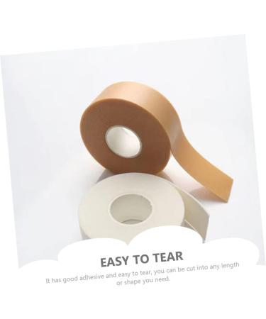 Angoily 10 Rolls Eyelash Tape Eyelash Grafting Tape Lash Tapes for Eyelash Mascara Tool Adhesive Fabric Lash Tape White Out Tape Makeup Adhesive Tape Foam Follow up - Buy Online on GoSupps.com