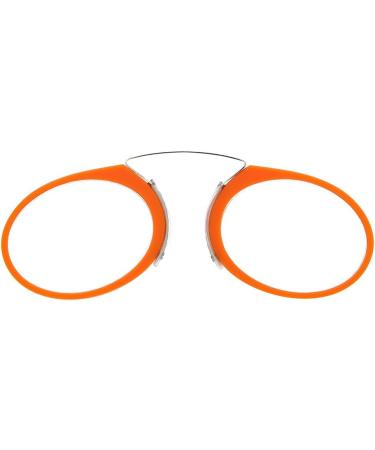 Didinsky Reading Glasses for Men & Women | Compact Lightweight Edgeless | Travel-Friendly | Unisex Comfort with Adhesive Strips - Orsay Orange 2.5x - Buy Online on GoSupps.com