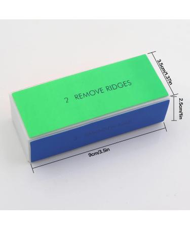 Dajidafu Nail Files Buffer Professional Pedicure Remover Smooth Cleaning Brush Set Accessories Manicure Tool Kit Salon Using - Buy Online on GoSupps.com