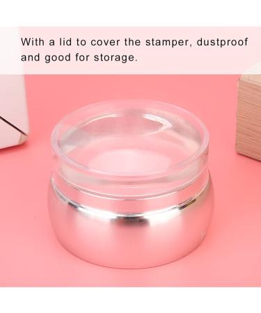 Nail Printing Device & Pressure Tool Set | Manicure Stamper for Nail Art Lovers | DIY Home Use & Nail Art School (Silver) - Buy Online on GoSupps.com