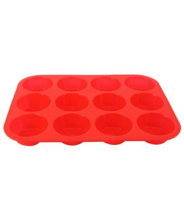 Food Grade Slicone Flexible Cupcake Pan Non Toxic Foldable for Kitchen for Baking