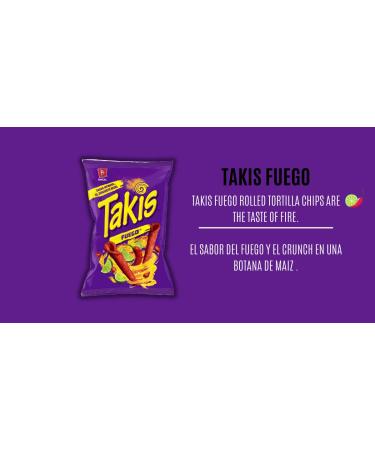 Barcel Takis Chips Variety Pack - Original, Fuego, Salsa Brava, Huakamoles - Imported from Mexico - 4 Bags x 70g - Buy Online on GoSupps.com