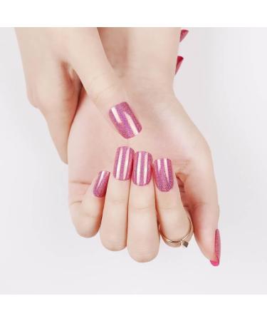 Zaubern gel4Home: Premium UV Nail Wraps Gel Foils & Semi-Cured Gel Nails - Shop Barby Glitter Internationally - Buy Online on GoSupps.com