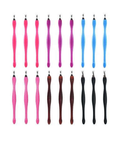 Cuticle Trimmer 18 Pcs Cuticle Remover Cuticle Pusher Nail Cuticle Remover Nail Art Tools Nail Cleaner Tool - Buy Online on GoSupps.com