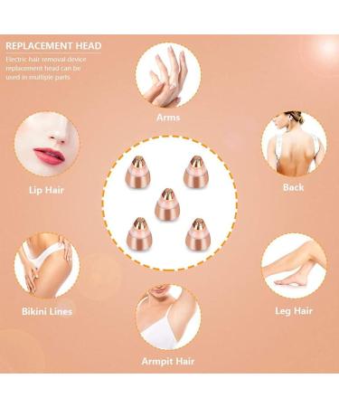 Lot de 4 t tes de rechange pour pilateur sourcils - Sans douleur - Pour femme - Buy Online on GoSupps.com