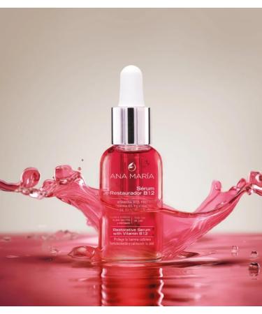 ANA MARIA B12 Facial Serum Restorer 1.02oz - Revitalize Your Skin | International Shipping Available - Buy Online on GoSupps.com