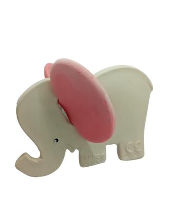 Buy Lanco Teething Ring Elephant Ears - 100% Natural Rubber White | Safe & Eco-Friendly | International Shipping Available - Buy Online on GoSupps.com