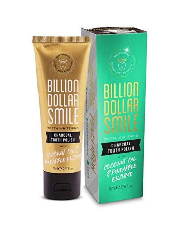 Billion Dollar Smile Cosmetics Teeth Whiting Charcoal Tooth Polish