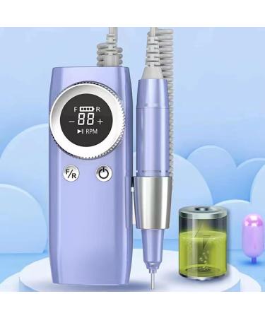 Dajidafu Effortlessly Remove Gel Polish With Nails Lathe Gel Cutting Remove Tool Rechargeable Electric Nail Sander Compact purple - Buy Online on GoSupps.com