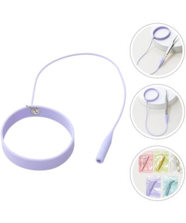 FRCOLOR Lash Separator Tweezers Silicone Bracelet Lash Tweezers Bracelet Tweezers Wrist Band Strap Tweezers Holders Bracelet Beauty Accessory Tweezer Delighter Purple Silica Gel - Buy Online on GoSupps.com