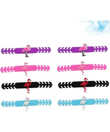 Healeved 24 Pieces Flamingo Anti-Strangle PVC Band Masks with Ear Buckles & Adjustment Hooks - Earth Tones Lip Gloss Included | International Shipping - Buy Online on GoSupps.com