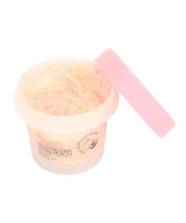 Verdant Touch Body Exfoliating Scrub Peach Skin Exfoliating Scrub Cream Deep Cleansing Unclog Pores Nourishing 100g