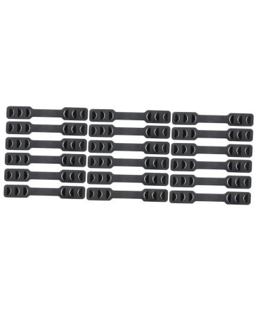 Solustre 18 pcs ear rope hook adjustable earrings earrings ear protection mask hook hooks for rear ear mask with hook extension hook ear-expander ear hooks child ear clip 14.5*2.6cmx3pcs