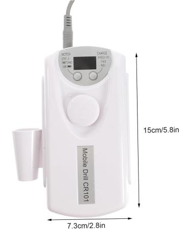 POPETPOP 1 Set Nail Polisher Polishing Sheet Abs Girl White - Buy Online on GoSupps.com