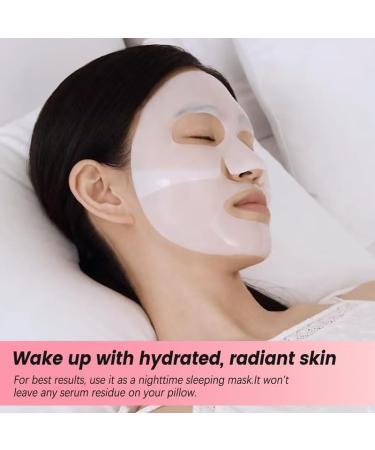 Le Vanity Bio Collagen Mask - Korean Hydrating Facial Mask | Overnight Glow | Shop Internationally - Buy Online on GoSupps.com