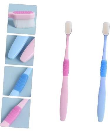 Angoily 2pcs Soft Toothbrush for Pregnant Women - Small Head Gentle Care PP Material - Buy Online on GoSupps.com