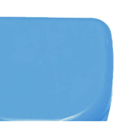 Verdant Touch Sky Blue Denture Case - Portable Dustproof Storage Box for Artificial Teeth | International Shipping Available - Buy Online on GoSupps.com
