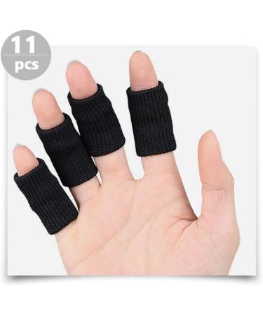 Buy Finger Splint Protector Set - Protective Finger Sleeves for Sports & Exercise | Durable Sponge Finger Covers - Buy Online on GoSupps.com
