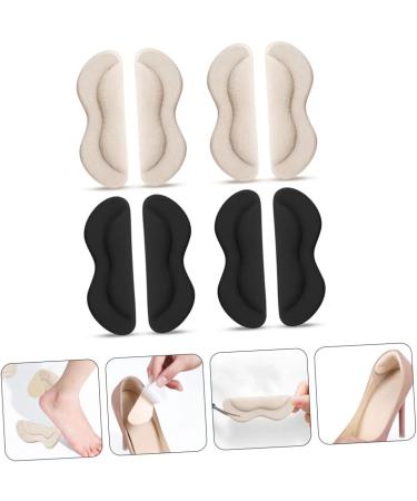 Buy NOLITOY High Heel Stickers - 4 Pairs of Self-Adhesive Heel Protectors & Inserts for Pumps and Kitten Heels - Comfort & Style for Women - Buy Online on GoSupps.com