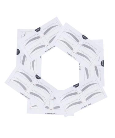 PLAFOPE Eyebrow Template 2 Make up Kits Diy Eyebrow Stencil Beauty Kit Eyebrow Card Eyebrow Stickers Makeup Tools A607 Simple
