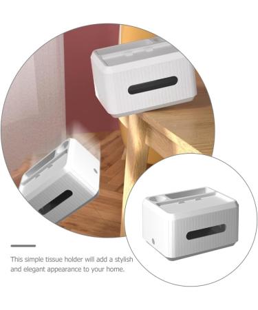 Elegant Face Tissue Box Cover Holder - Makeup & Bathroom Organizer for Vanities & Bedrooms - Buy Online on GoSupps.com
