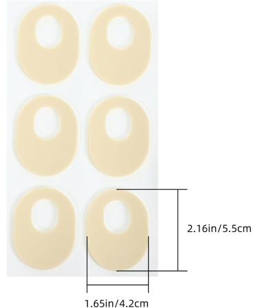 PATKAW Foot Callus Cushions 5 Sheets of Oval Corn Cushion Pads Adhesive Foot Callus Pads Cushions Toe Foot Corn Protectors for Women Men - Buy Online on GoSupps.com