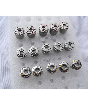 Golf weights for Taylormade Spider Tour Putter red black silver R11 R1 R9 R11S 8 pieces 4 g 4 g 12 g 16 g 20 g 20 g
