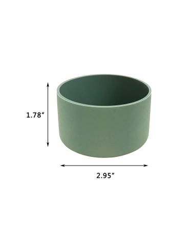 DYHAXA Protective Silicone Sleeve Holder Set for 16 oz Glass Bottles - Non-Slip Rubber Bottom - 2 Pack (Pink & Green) - Buy Online on GoSupps.com