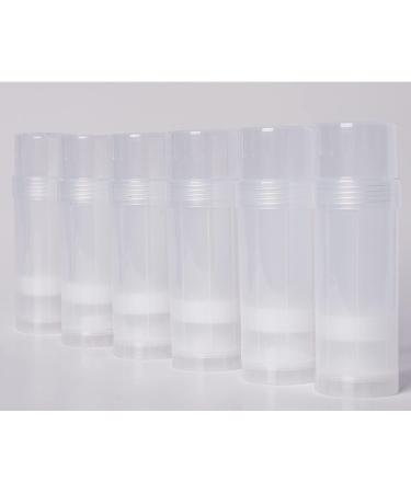 Empty Deodorant Containers Round BPA Free Deodorant Containers Clear Containers Plastic for Travel 60ML Round bpa Free Deodorant containers - Buy Online on GoSupps.com