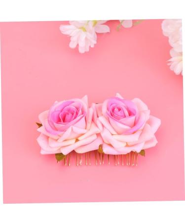 TOVINANNA 1pc Hair Comb Pin Rose Hair Comb Wedding Hair Comb Bride Hair Combs Bridal Hair Comb - Buy Online on GoSupps.com