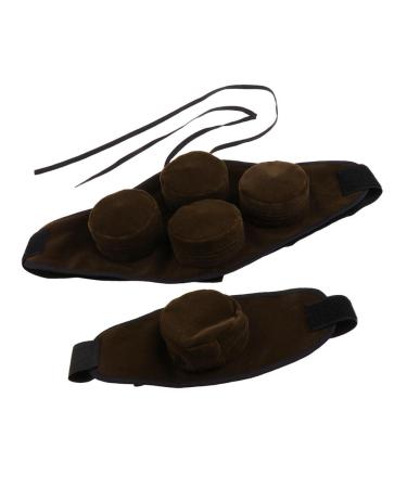 jojomis Moxa Roll Burner Holder Treatment Belt Bag Moxibustion A Brown