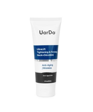 Uardo UltraLift Tightening & Firming Neck+D collet 3 Fl Oz/ 90ml - usn116 | For All Skin Types | Helps with Sagging Fine Lines & Wrinkles | For Women and Men