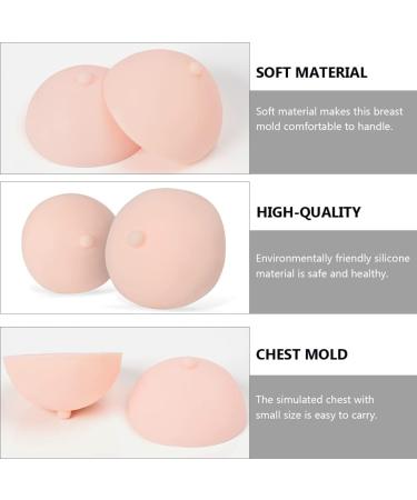 DOITOOL Practice Skin - Silicone Fake Boobs Pink 3D Breast Forms for Tattoo Practice - Skin Tattoo Accessory - Buy Online on GoSupps.com