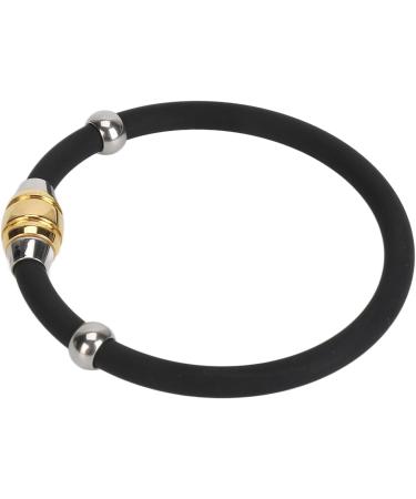 Antistatic Bracelet for Improved Sleep | Fashionable Silicone Design for Men & Women (20 cm) - Buy Online on GoSupps.com