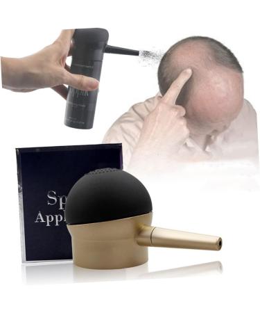 VINTORKY Reissue Nozzle Black Hair Fiber Spray Fiber Sprayer Hair Fiber Spray Applicator Spray Nozzle Golden - Buy Online on GoSupps.com
