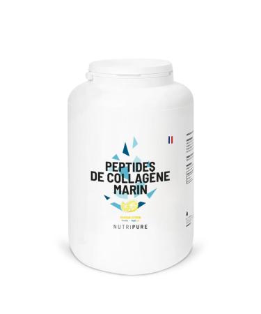 Nutripure | Collag ne Marin Sauvage en Poudre | Compl ment Alimentaire Articulations Soin des Cheveux & Ongles Peau | Collag ne Marin Hydrolis | Pot 1 2KG | 4 mois | Go t Citron | Made in France Citron 1200 g (Lot de 1)