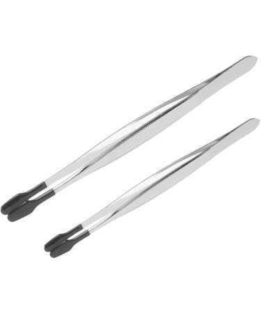 Healeeved 4-Piece Stamp Clip Brow Tool Set | Rustproof Stainless Steel Tweezers for Stamp Collectors | Durable Jewelry Production Auxiliary Clips - Buy Online on GoSupps.com