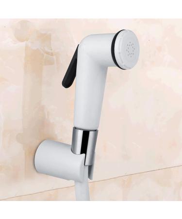 Portable Bathroom Spray Head Set - ABS Plastic Handheld Shower Bidet Sprayer with Hose & Bracket for International Shipping - Buy Online on GoSupps.com