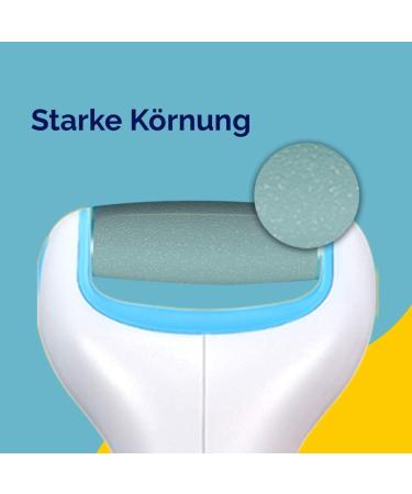 Scholl Velvet Smooth Electric Horn Skin Remover Pro - Device + Charging Station & Expert Care Wet & Dry Replacement Rolls - 2 Strong Refills for Smooth Feet - Buy Online on GoSupps.com