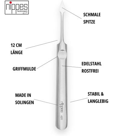 Nippes Solingen Nail Cleaner 12 cm Stainless Steel - Buy Online on GoSupps.com
