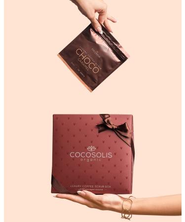 Cocosolis Coffee Body Scrub Set - Luxurious Gift for Women | 3 Peeling Body + 1 Face Scrub (280g) - Essential Oils - Buy Online on GoSupps.com