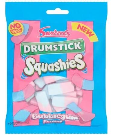 Swizzel s Squashies Drumsticks Original Squashies Drumstick Bubblegum Squashies Drumstick Banana & Blueberry Flavour. - Buy Online on GoSupps.com