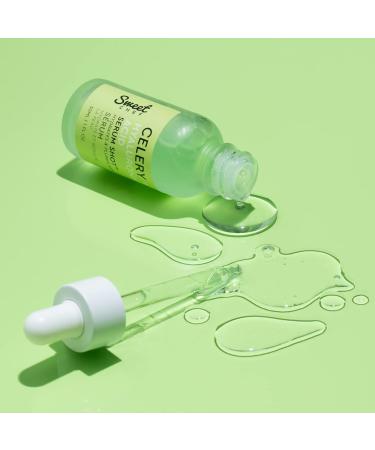 Sweet Chef Celery + Hyaluronic Acid Serum Shot - Hydrating & Brightening Vegan Serum (1 fl oz) - Buy Online on GoSupps.com