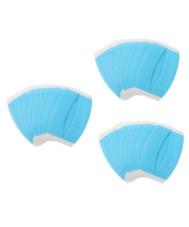 FOMIYES 3 Boxes Double Sided Wig Film Invisible Lace Wig Fake Hair Tapes Hair Replacement Wigs Toupee Adhesive Tape Wigs Bonding Glue Wigs Glue Tape for Hair Paper Glue High Viscosity
