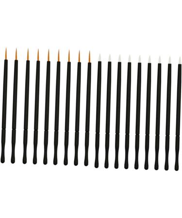 Gogogmee 100pcs Eyeliner Brush for Liner Gel Eyeliner Eye Makeup Tools Liquid Eyeliner Cosmetic Disposable 10*0.5cm As Shown - Buy Online on GoSupps.com