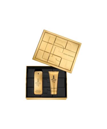 Paco Rabanne RABANNE ONE MILLION FOR MEN 2 PIECE SET TIN BOX (3.4 OZ EAU DE TOILETTE SPRAY + 3.4 OZ SHOWER GEL) multi color - Buy Online on GoSupps.com