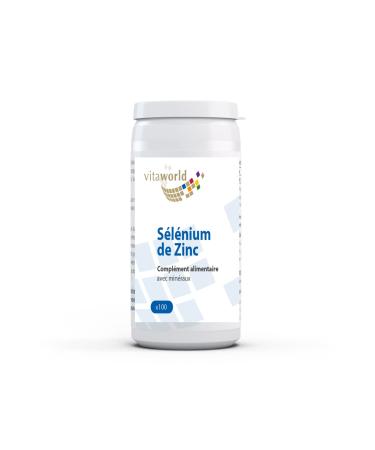 Vita World Pack of 3 Zinc Selenium 3 x 100 Capsules Made in Germany