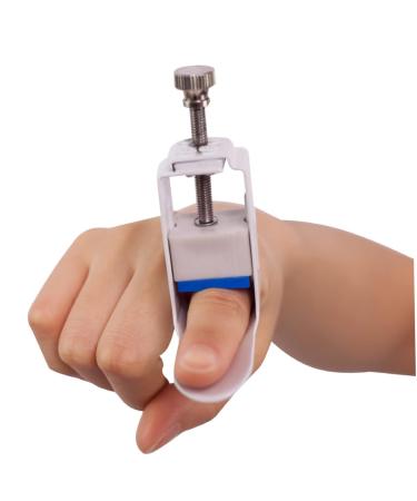 FRCOLOR 1pc Straightener Stabilizer for Splints | Durable High-Density Polymer Brace | Joint Extension & Mallet Splint Guard - 7x6cm White - Buy Online on GoSupps.com